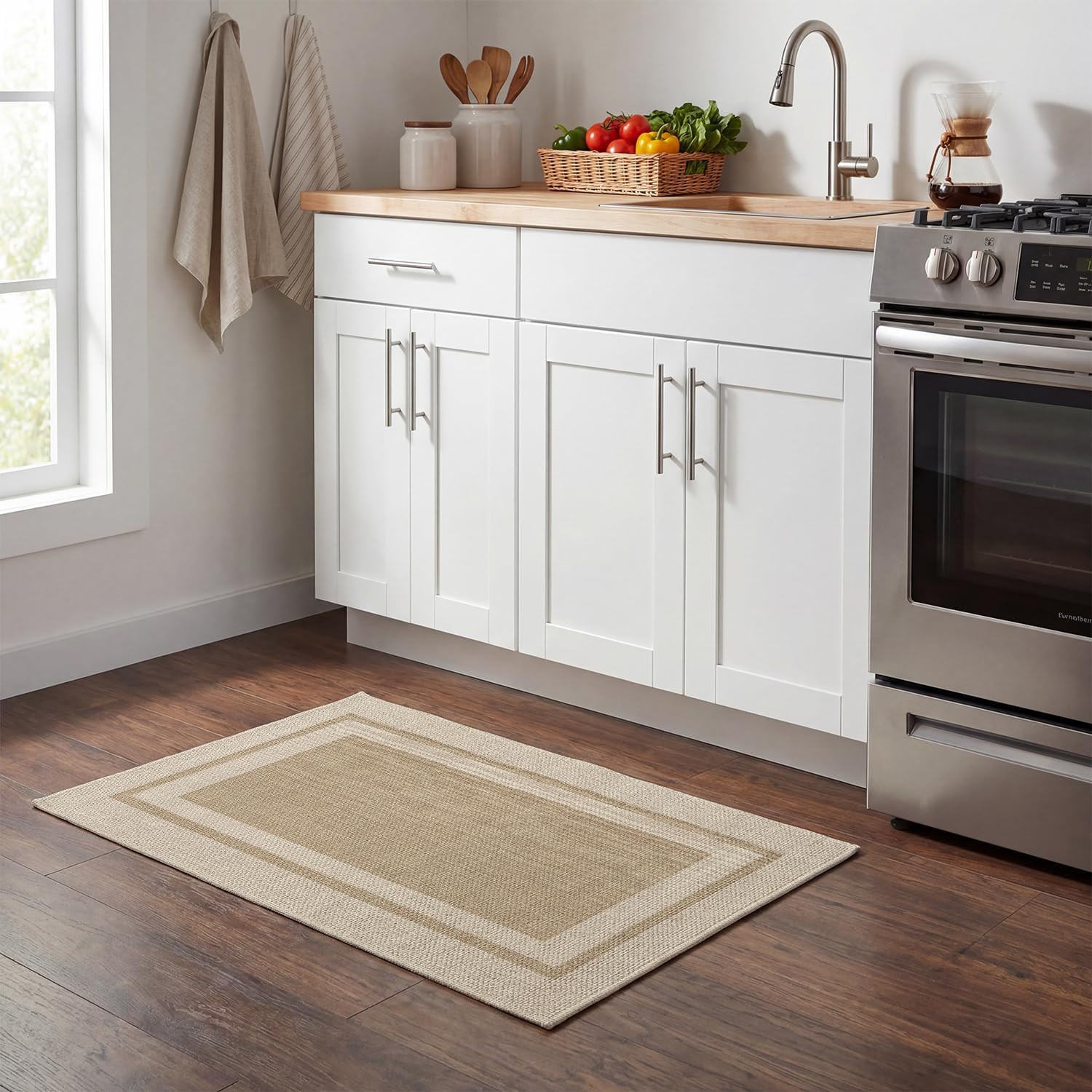 Easy cleaning with hose or sponge and mild detergent