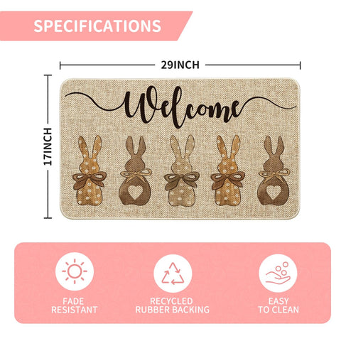 Artoid Mode low-profile 17x29 door mat fits narrow thresholds.
