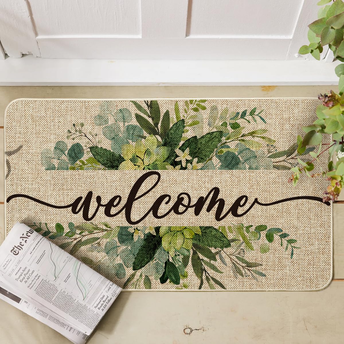 Artoid Mode low-profile entry mat fits slim doorways and reduces trip risk