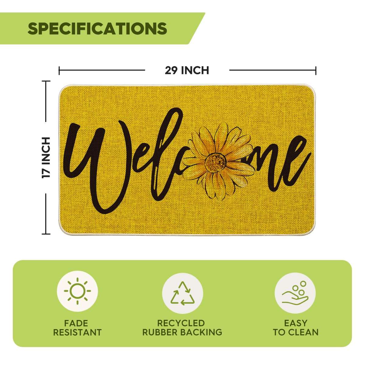 Artoid Mode non-slip backing helps keep mat in place.