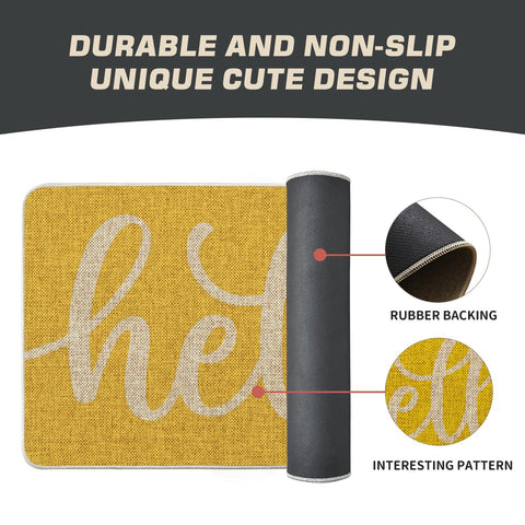 Artoid Mode non-slip backing helps keep the mat in place.
