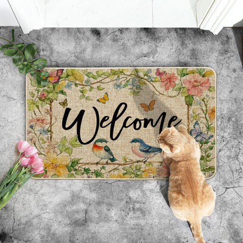 Artoid Mode non-slip rubber backing keeps mats in place on any floor.