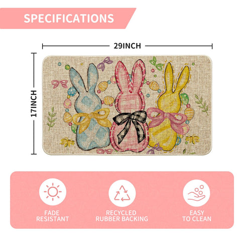 Artoid Mode non-slip rubber-backed doormat keeps entryways safer and cleaner