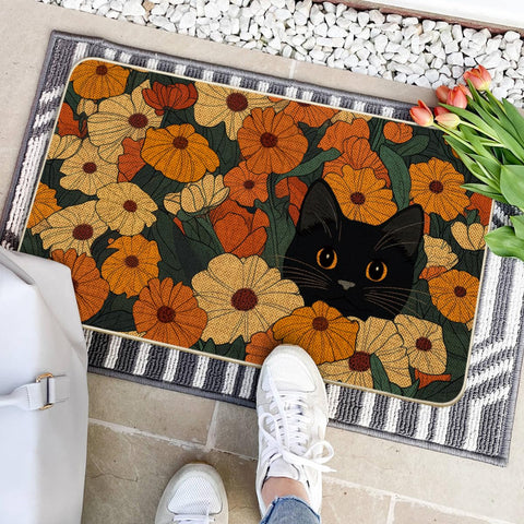 Artoid Mode non slip back doormat provides reliable grip on various surfaces