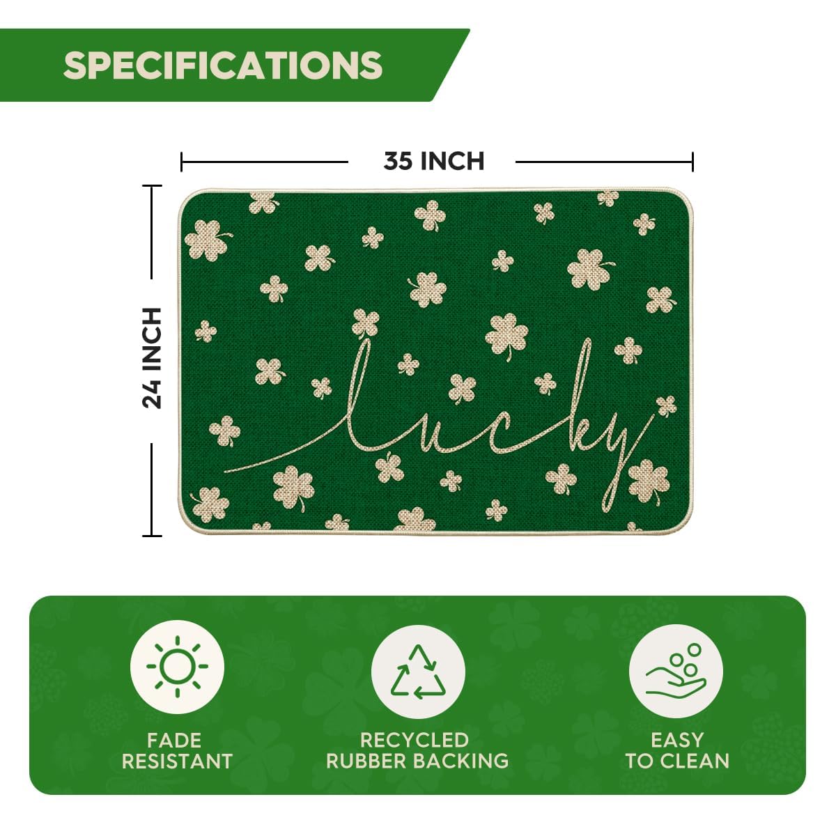 Artoid Mode outdoor entryway doormat showcases low-profile design for easy stepping.