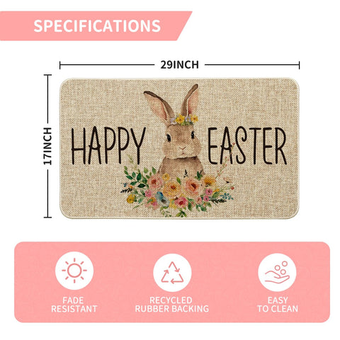 Artoid Mode spring design entry mat brings color to doorways.