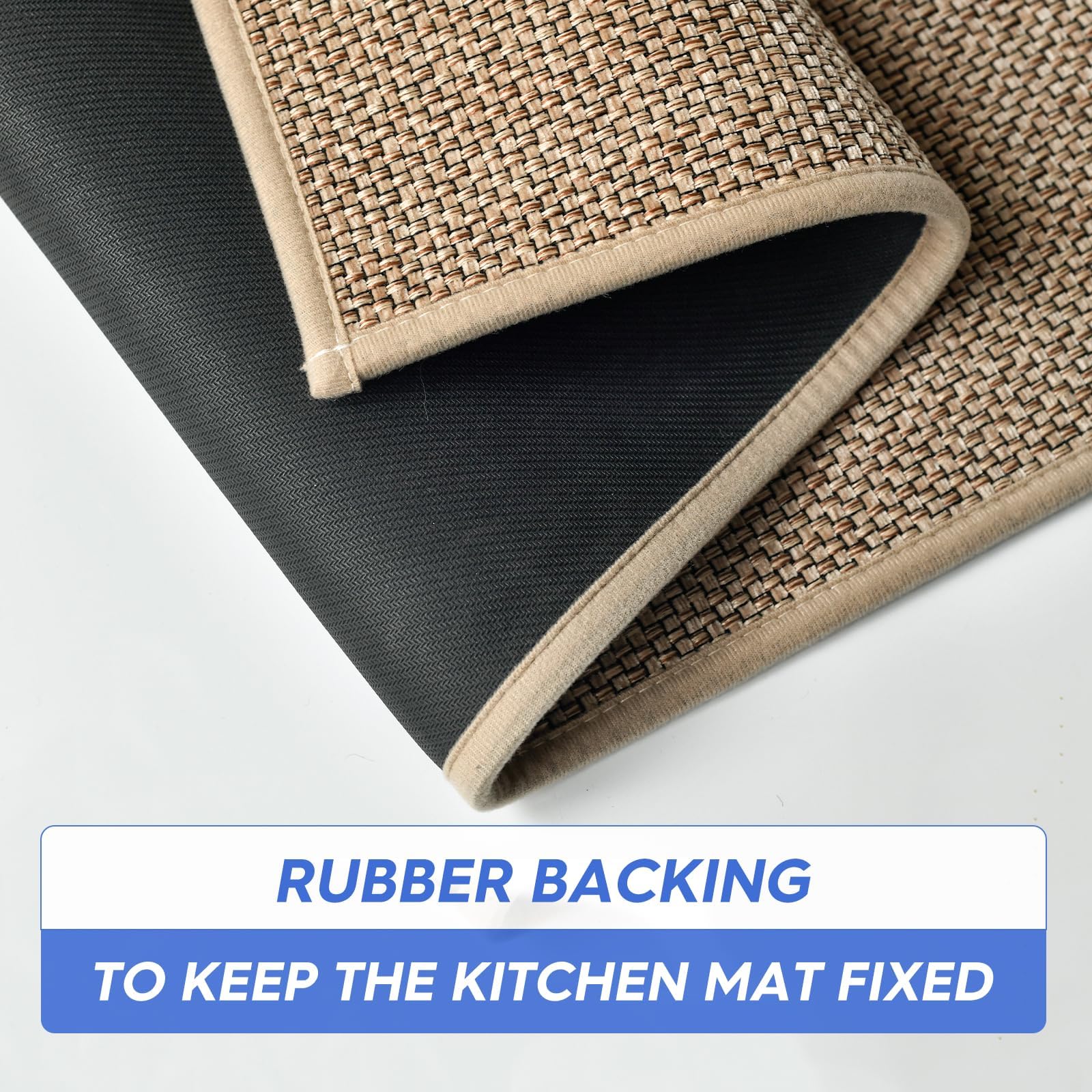 Artoid Mode washable kitchen doormat is easy to clean and maintain.
