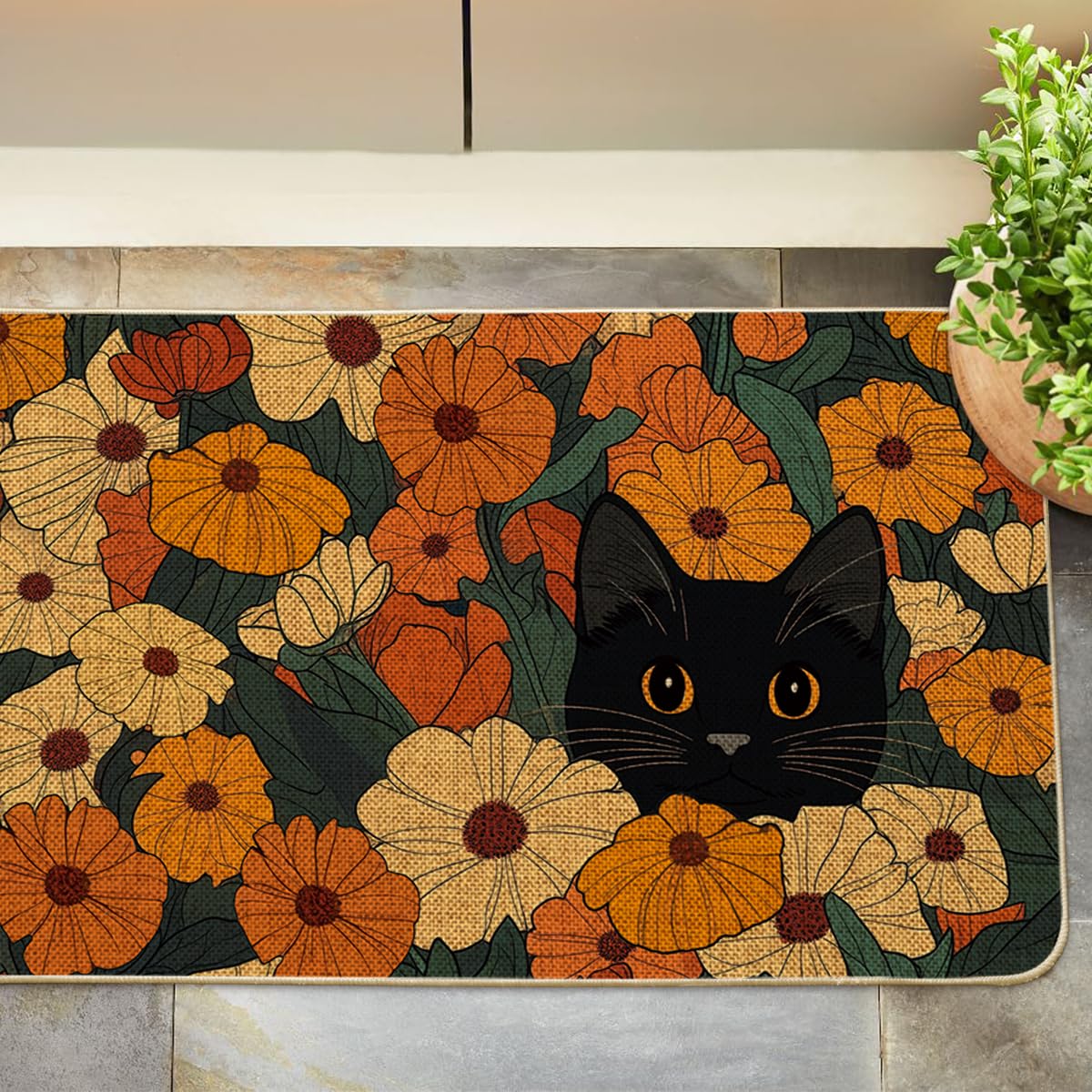 Artoid Mode welcoming design brightens entryway decor year round