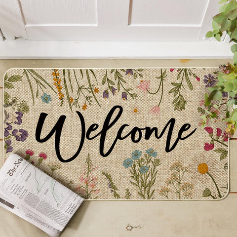Artoid Mode welcome summer motif greets guests on a porch
