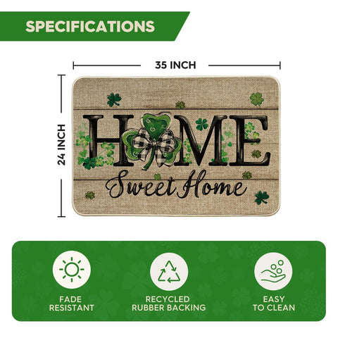 Artoid Mode non-slip backing offers safe footing indoors and outdoors