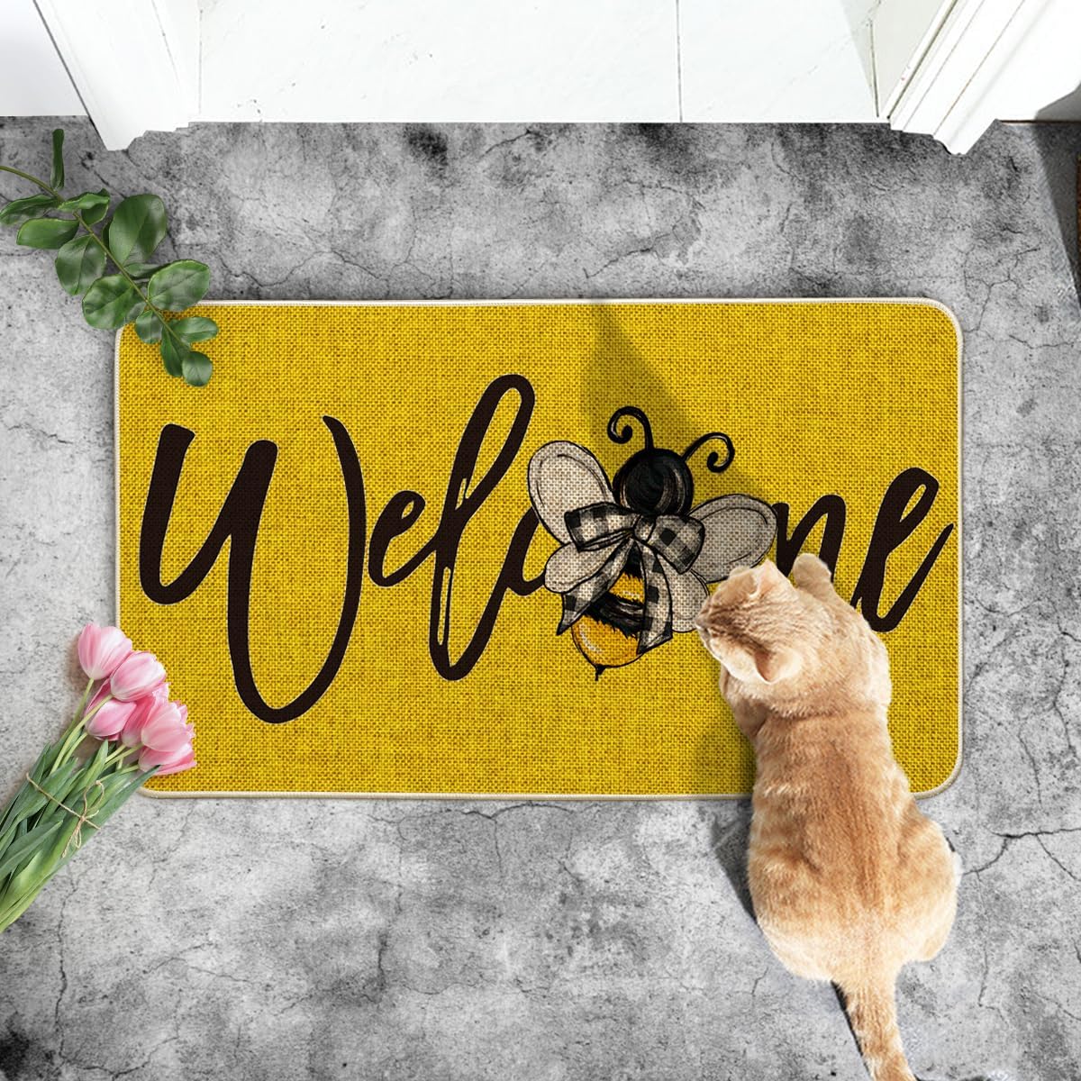 Artoid Mode high-quality doormat resists stains for entryways
