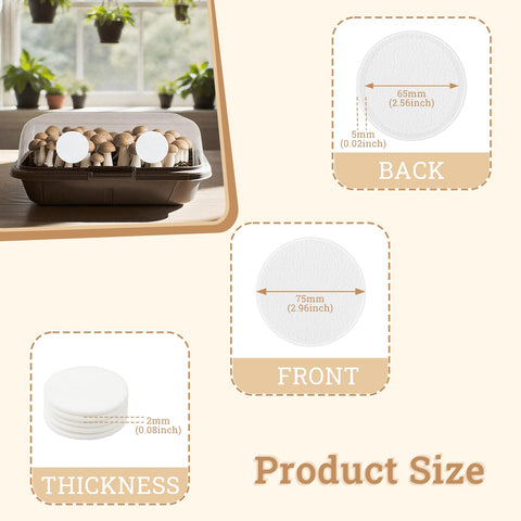 Artojoy adhesive filter disc border shown for secure seal and airflow.