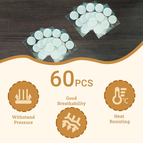Artojoy 2mm-thick filter discs balance humidity with filtration.
