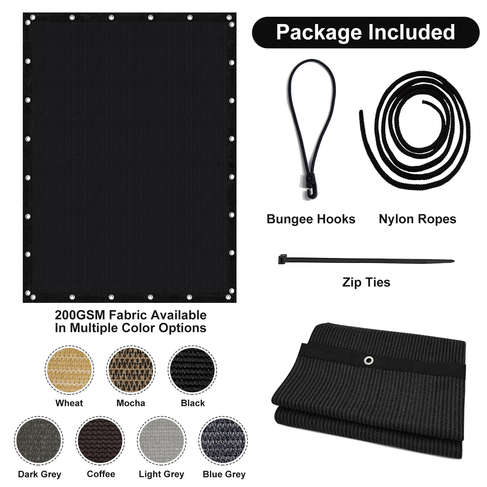 Artpuch 200GSM HDPE shade fabric combines durability and gentle breeze