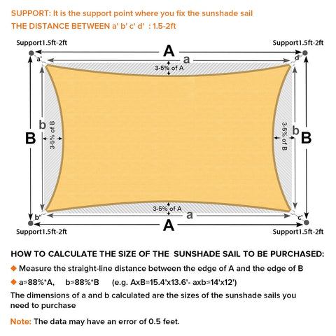 Artpuch Sun Shade Sail permeable design drains rain to prevent pooling.