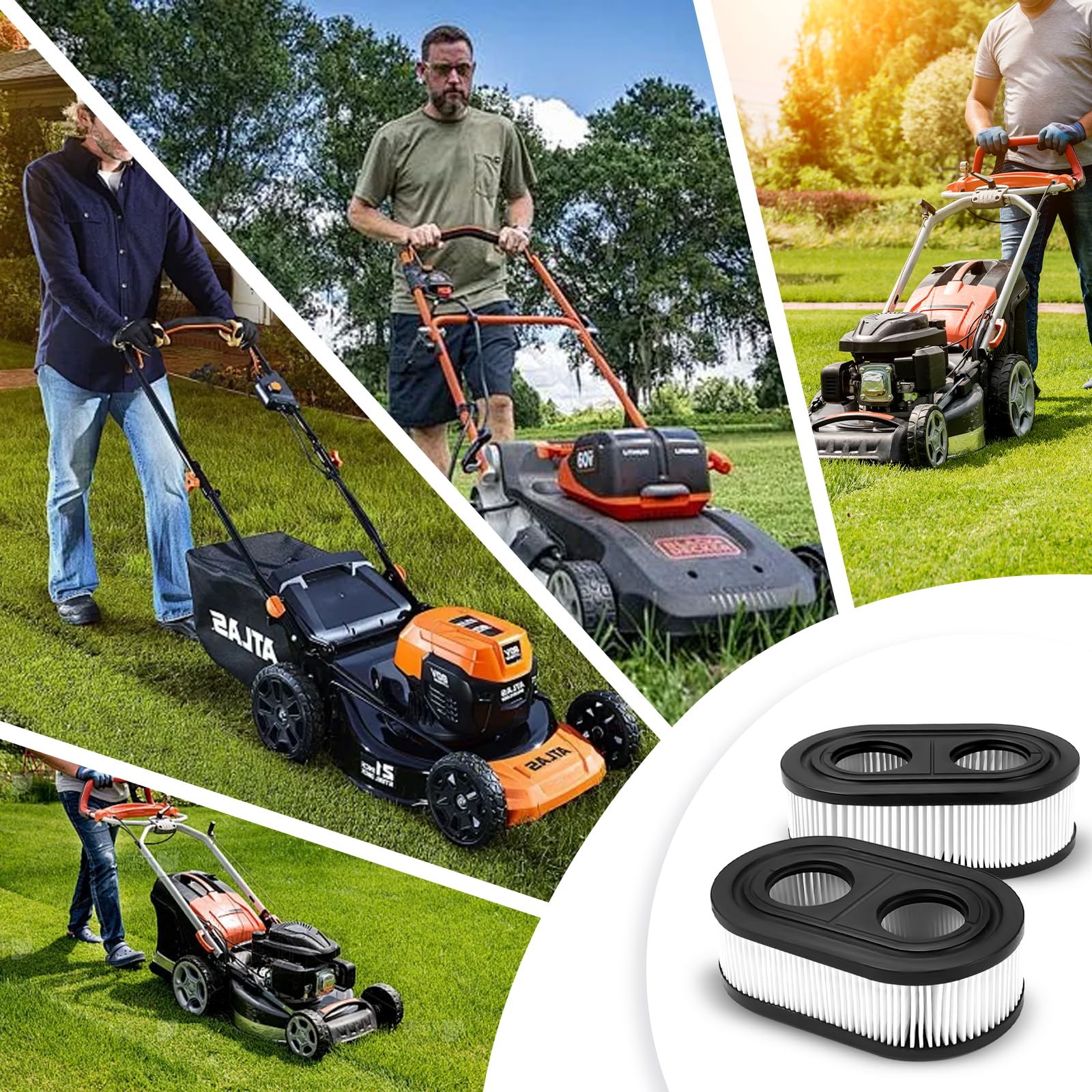 ARTSHU 593260 optimized airflow supports mower efficiency
