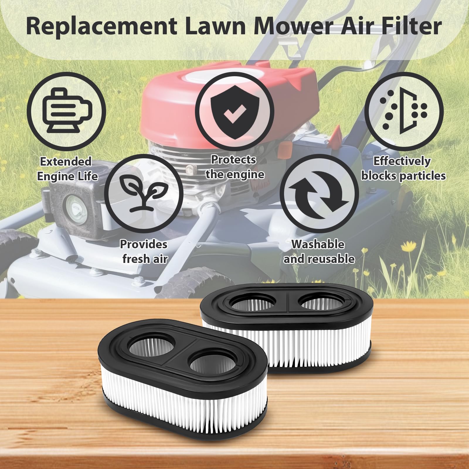 ARTSHU 593260 premium rubber and filter paper ensure durability