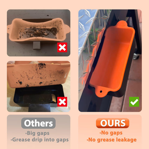 ARTSHU BPA-free silicone liners resist heat up to 500°F.