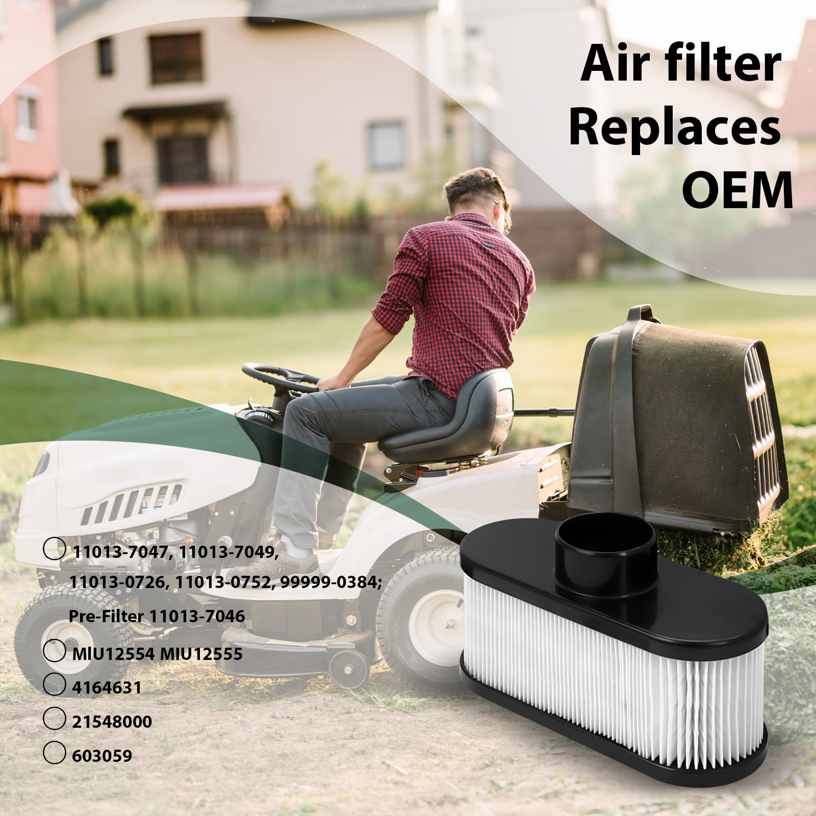 ARTSHU FR691V pre-filter reduces clogging and extends main filter life.