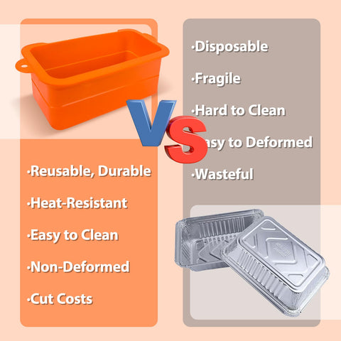 ARTSHU reusable grease cup liners reduce waste and simplify cleanup.