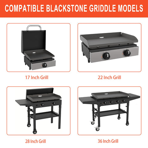 ARTSHU 22-inch liner protects your Blackstone griddle and extends surface life.