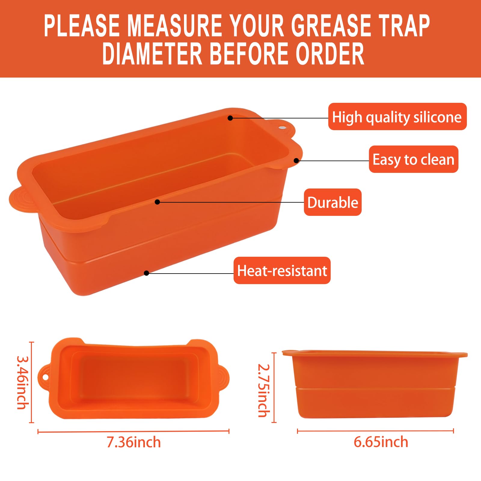 ARTSHU grease cup liner for 28-inch griddle boosts reuse and reduces waste.