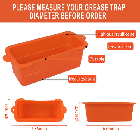 ARTSHU grease cup liner for 28-inch griddle boosts reuse and reduces waste.