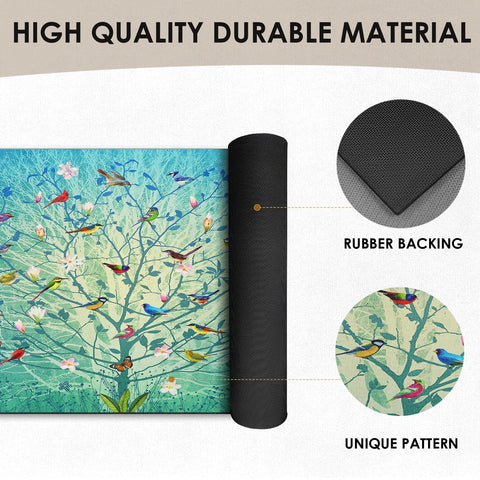 Arttown mat with strong water absorption traps dirt at the door.