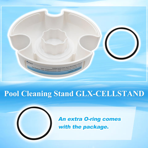ARU cleaning stand packaging includes O-rings for quick replacement