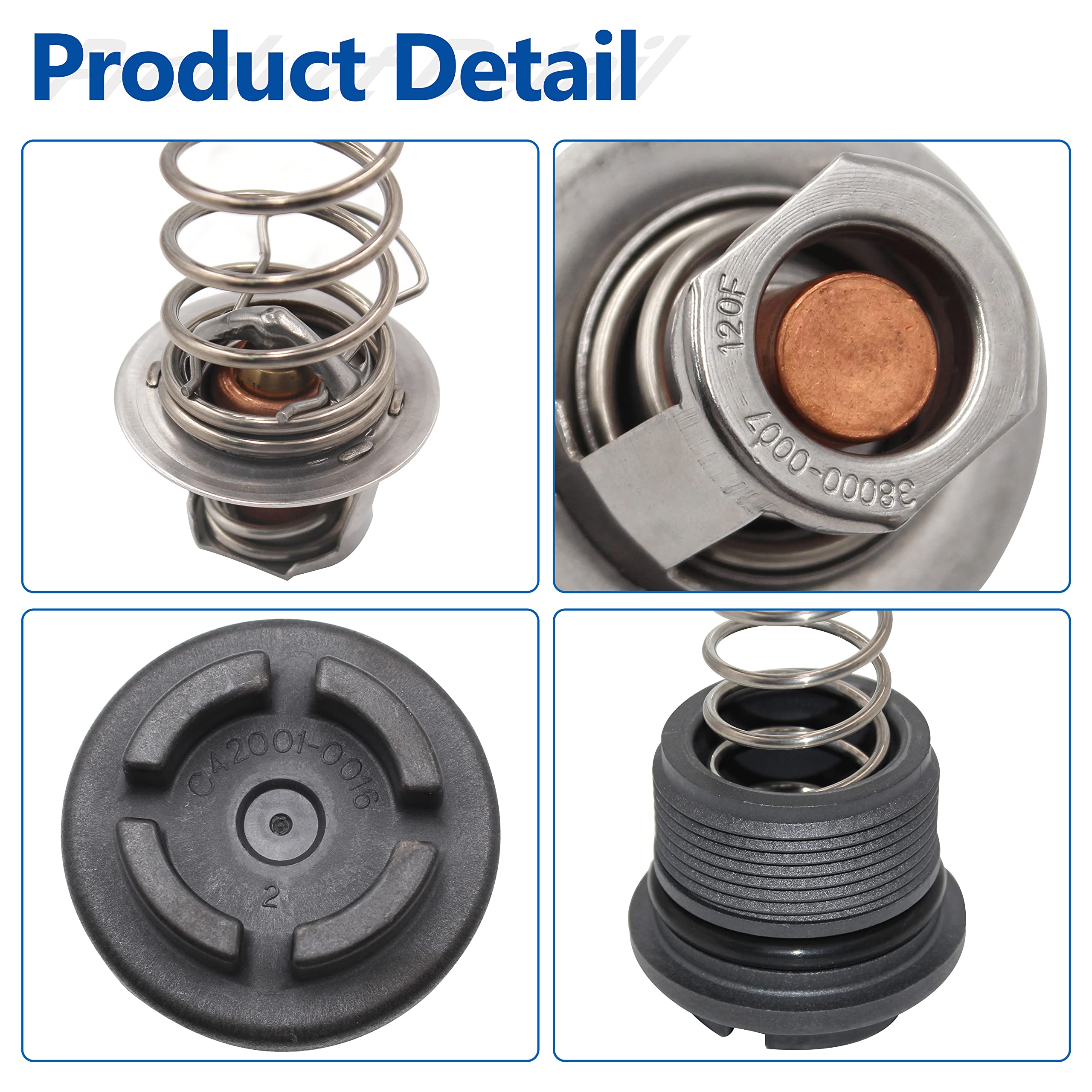 ARU regulator kit contents laid out for quick, tool-free replacement