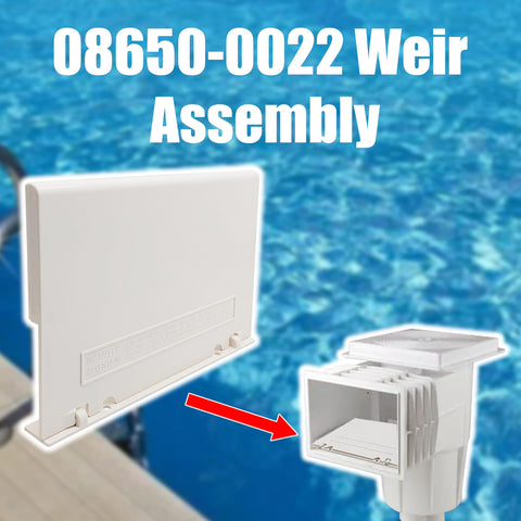 ARU installation process image demonstrates easy replacement for pool skimmers.