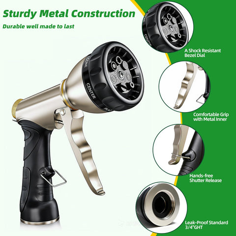 ARXIVE nozzle fits standard hoses for universal, adapter-free setup.