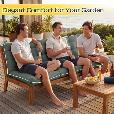 AS AWESLING durable fabric resists snags and fading for multi-season outdoor lounging