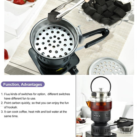ASANMA Charcoal Starter long cord for flexible placement