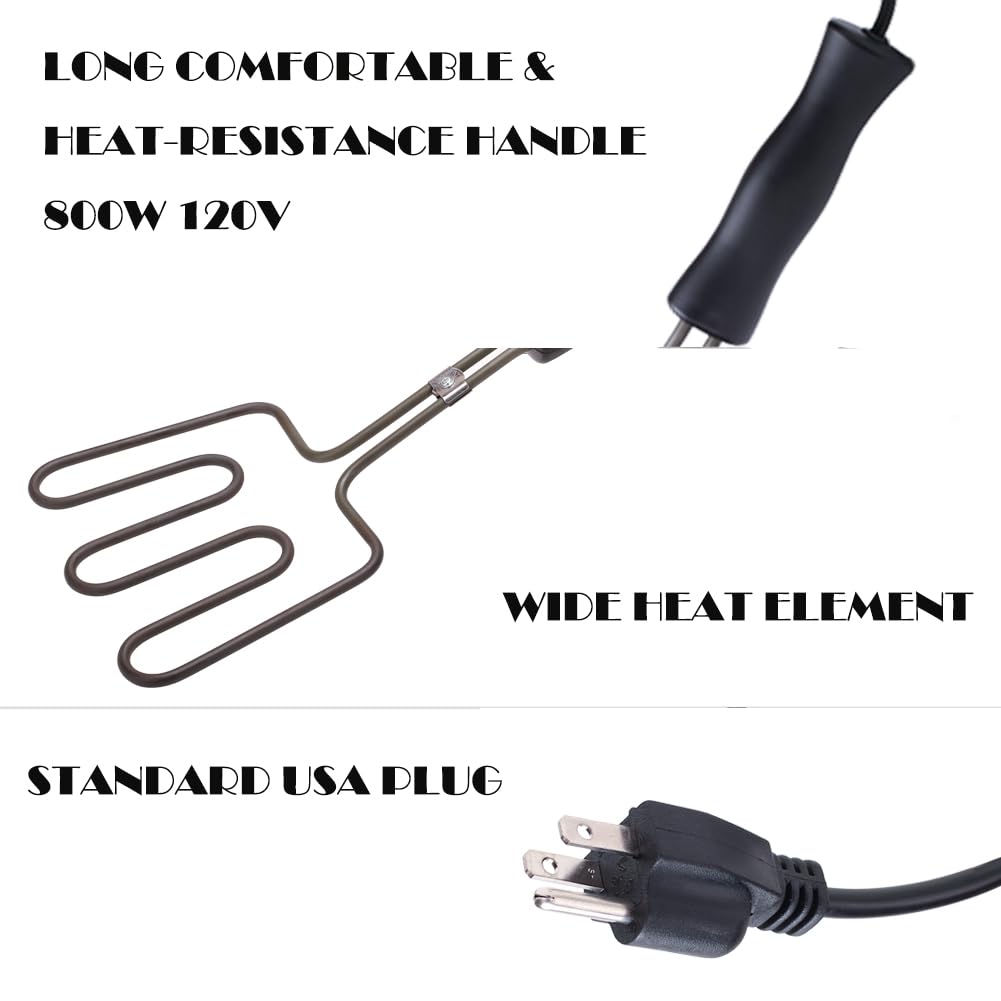 ASANMA long 4.6 ft cable allows flexible placement during lighting