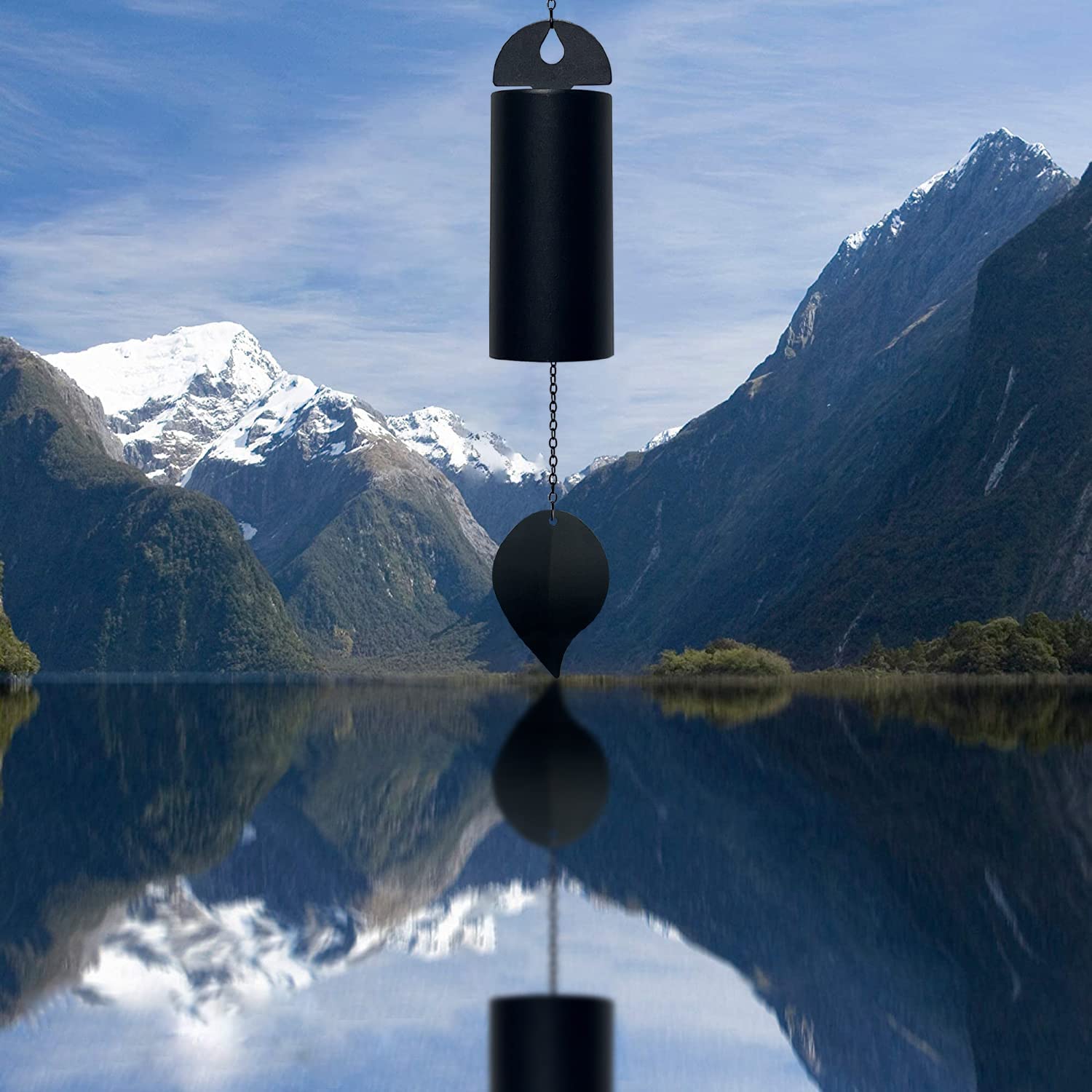 ASDFG Deep Resonance Serenity Bell durable metal wind chime built for longevity and tuning.