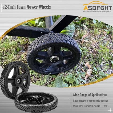 ASDFGHT inner and outer bearings ensure smooth mowing performance.