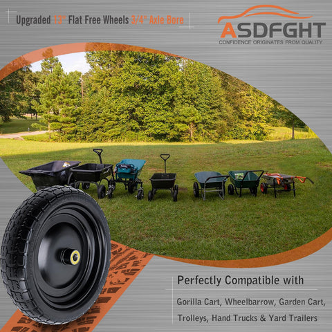 ASDFGHT rubber dust pads protect bearings from dust and moisture.