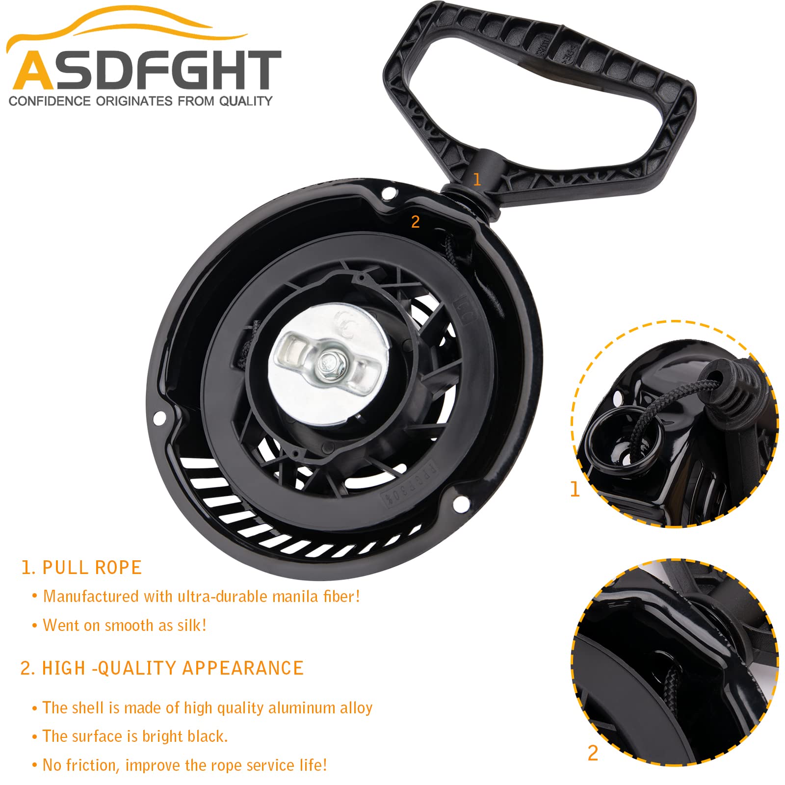 ASDFGHT recoil starter for White Outdoor C224 models supports dependable starts