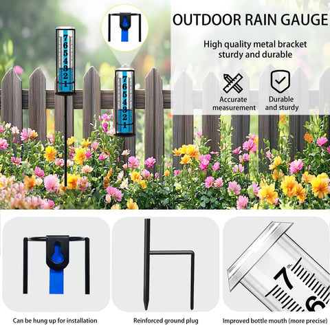 Asenron detachable tube simplifies cleaning and emptying after rain