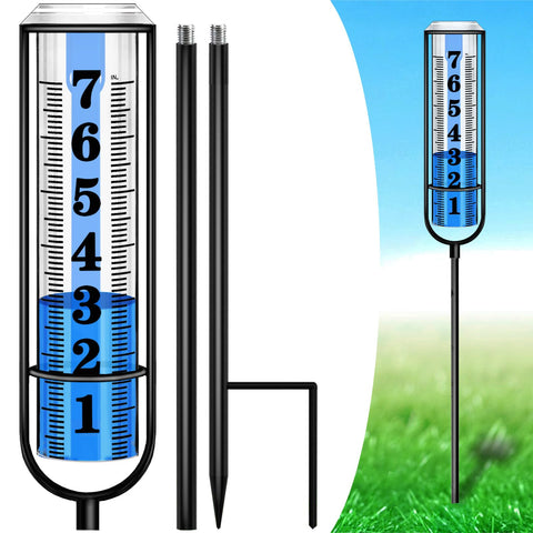 Asenron rain gauge outdoor accurate-measure for precise garden monitoring.