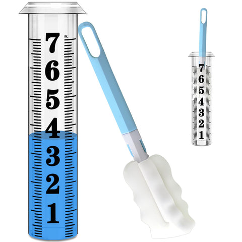Asenron rain gauge replacement tube with clear body for easy reading.