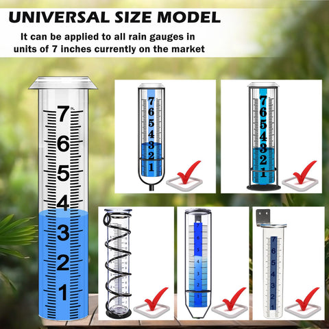 Asenron rain gauge tube outdoor durability resists yellowing and cracking for long-term use.
