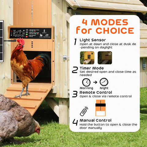 AsFrost anti-pinch safety feature protects chickens during operation