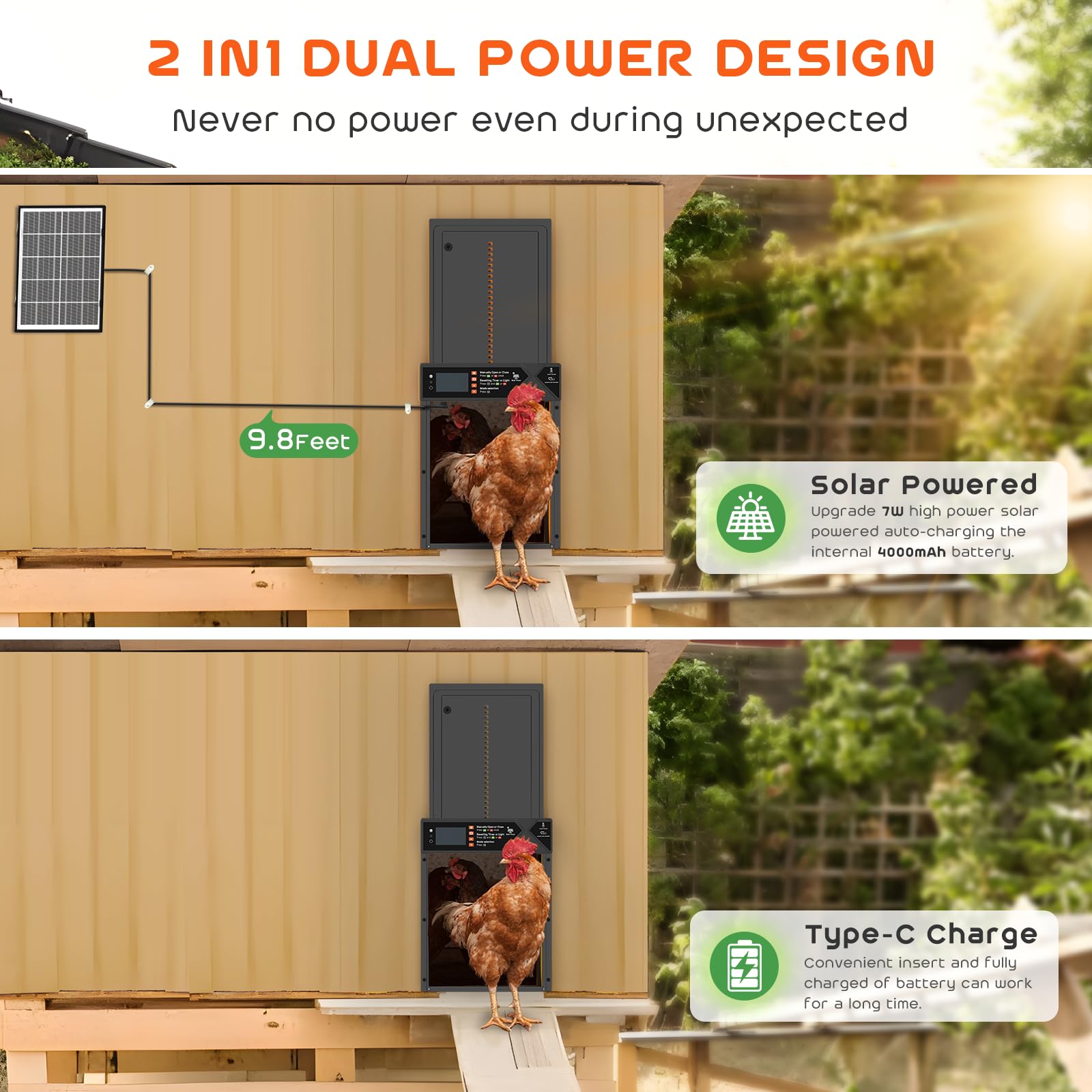 AsFrost weatherproof housing shields electronics against rain and cold for reliable daily use.
