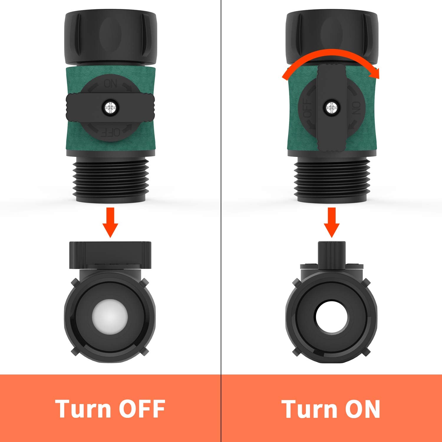 Asgens rubber washers pack emphasizing leak-free hose connections.