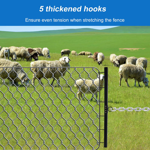 AshKiz fence stretcher three-part assembly for easy carrying and storage.