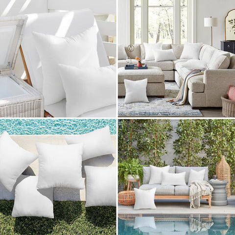 Ashler fluffy inserts quickly regain shape after use and wash.
