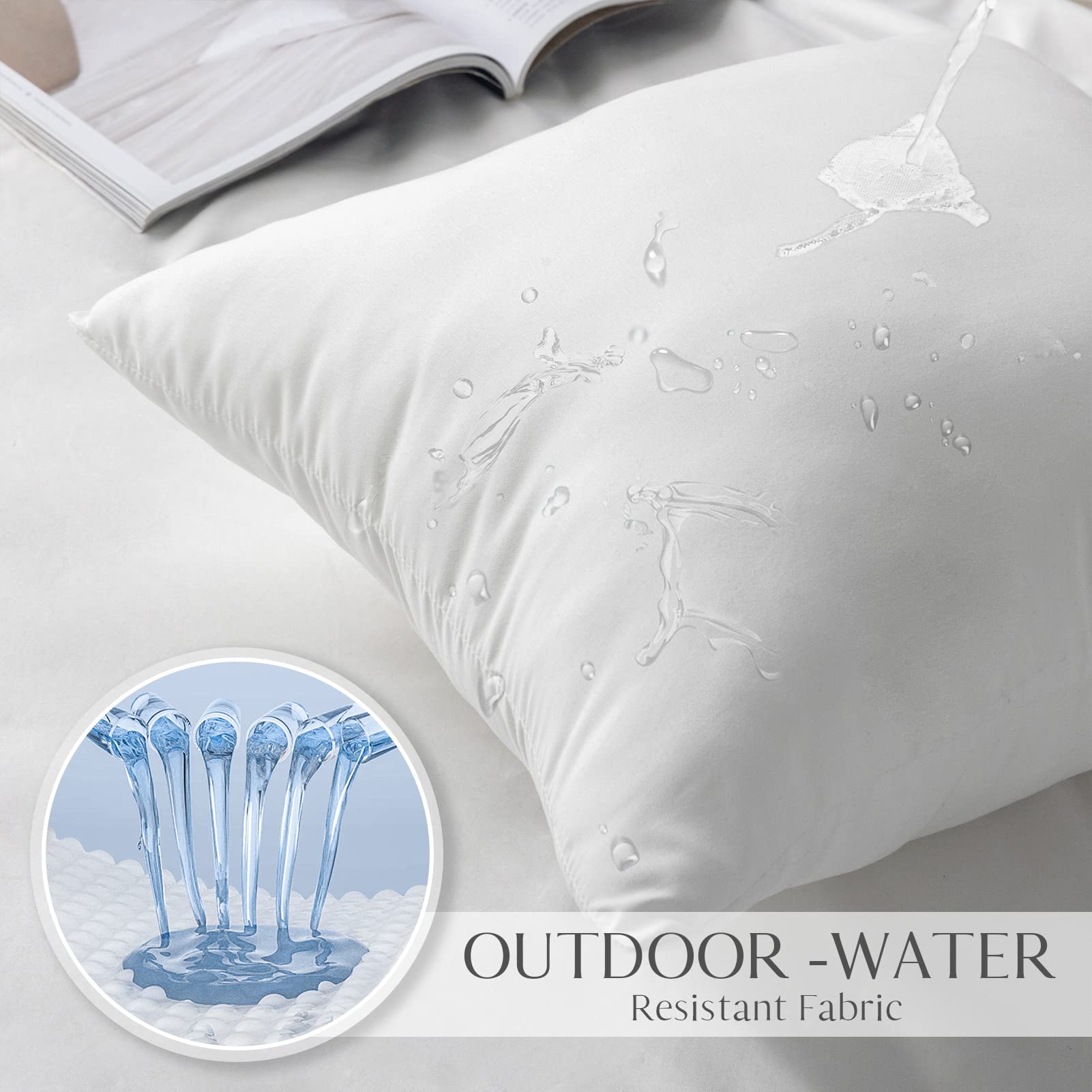 Ashler soft elasticity pillow fill demonstrating bounce and comfort.