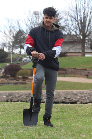 Ashman versatile tool suitable for garden, transplanting, and compost handling.